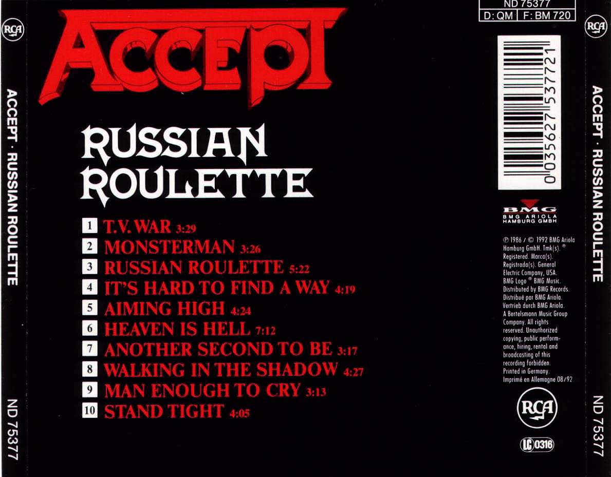 Ameritz Countdown Tributes Russian Roulette Lyrics